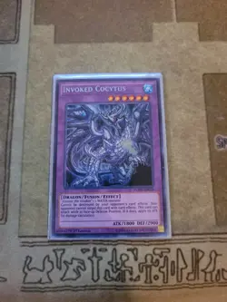 YUGIOH INVOKED COCYTUS FUEN-EN029 SECRET 1ST ED NM - Image 1