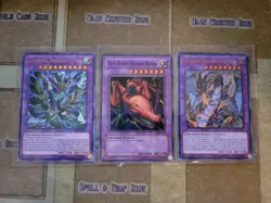 YUGIOH THUNDER DRAGON TITAN ULTRA MP19 + TWIN-HEADED MRD VLP + COLOSSUS ULTRA NM - Image 1