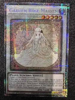 Yugioh Garden Rose Maiden DOOD-EN101 Starlight Rare 1st Edition NM - Image 1