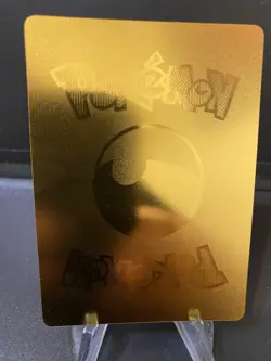 Charizard Solar Form Vmax Gold Foil Fan Art Pokemon Card Power - Image 2