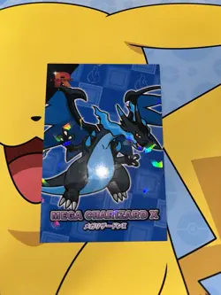 Pokemon Mega Charizard X Cracked Ice Holo Team Rocket Card Database Set Peru - Image 1