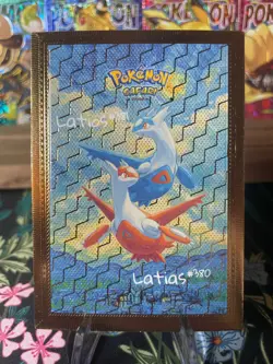 🔥Latios & Latias Gold Holo Non-TCG Safari 2.0 BOX HIT Textured Pokemon Card🔥 - Image 1