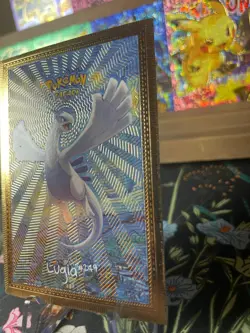 🔥NEW Lugia 249 Gold Holo Non-TCG Safari 2.0 BOX HIT Textured Pokemon Card🔥 - Image 3