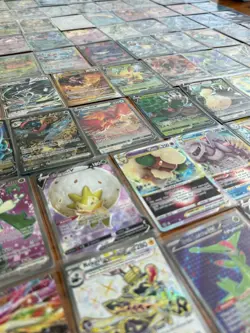 Pokemon Card Lot 10 Official English TCG Cards Ultra Rare EX GX V MEGA + HOLOS - Image 3