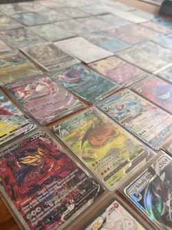 Pokemon Card Lot 10 Official English TCG Cards Ultra Rare EX GX V MEGA + HOLOS - Image 5