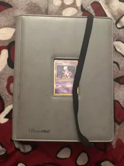 Pokemon binder with 1ST EDITIONS, SHADOWLESS, REVERSE HOLOS, older set of cards - Image 1