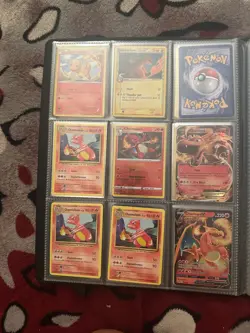 Pokemon binder with 1ST EDITIONS, SHADOWLESS, REVERSE HOLOS, older set of cards - Image 5