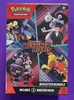 Pokemon Scarlet & Violet Destined Rivals Booster Bundle Box +27 Bonus Cards! - Image 2
