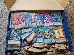 8 LB lot ~2300 cards Yu-Gi-Oh Cards Holos/Commons/Rares Includes Vintage/1st Ed - Image 1