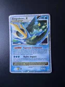 Pokemon Card - Empoleon Lv.X Holo - DP11 - Promo - 2007 - Image 3