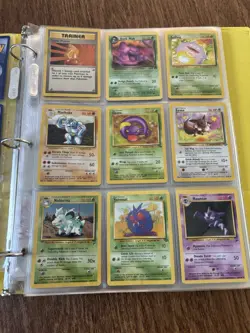 Mainly Vintage 1999 Pokemon Cards In Binder / Some Holos - Image 3