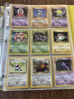 Mainly Vintage 1999 Pokemon Cards In Binder / Some Holos - Image 4