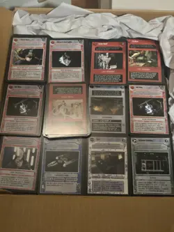 60lb BOx Of Stars Wars CCG Cards Various Sets - Image 1