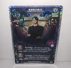 Yu Yu Hakusho TCG CCG Kuroko Former Spirit Detective TC17 Exile Foil Card 1st Ed - Image 2
