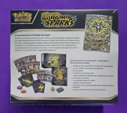 Pokemon Scarlet & Violet Surging Sparks ETB Box +32 Bonus Cards - Image 5
