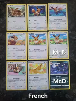 Pokemon Eevee & Eeveelutions 67 Card Lot Various Languages - Image 3