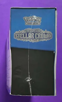 Pokemon Scarlet & Violet Stellar Crown ETB Box +Bonus 90 Card TOT Master Set! - Image 3
