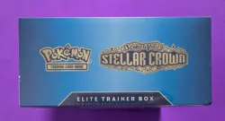 Pokemon Scarlet & Violet Stellar Crown ETB Box +Bonus 90 Card TOT Master Set! - Image 4