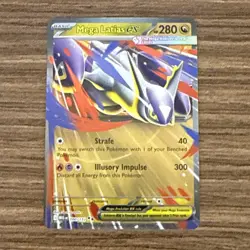 Mega Latias ex 100/132 Pokemon TCG Card Mega Evolution Ultra Rare NM - In Hand - Image 1