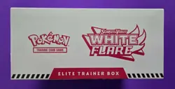 Pokemon Scarlet & Violet White Flare ETB Box +Bonus 90 Card TOT Master Set! - Image 3