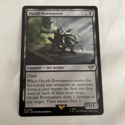 Orcish Bowmasters #103 Lord of the Rings LTR Magic: The Gathering Card 1x NM - Image 1