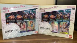 One Piece Card Game Illustration Box Vol 1 And Vol 2 Bandai OP - Image 1