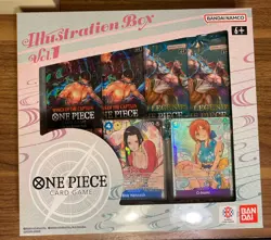 One Piece Card Game Illustration Box Vol 1 And Vol 2 Bandai OP - Image 2