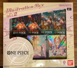 One Piece Card Game Illustration Box Vol 1 And Vol 2 Bandai OP - Image 4