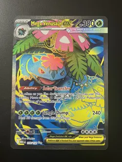 Mega Venusaur EX 155/132 Mega Evolution ENGLISH Pokemon TCG Card - Image 1