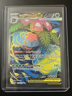 Mega Venusaur EX 155/132 Mega Evolution ENGLISH Pokemon TCG Card - Image 5