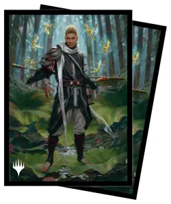Ultra Pro 100 MTG Standard Card Sleeves Forgotten Realms Master of Flowers - Image 1