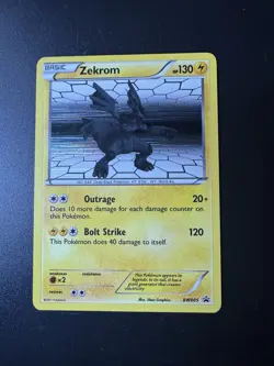 Pokemon Card - Zekrom - BW05 - Black & White Promo - 2011 - Image 3