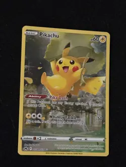 Pikachu GG30 Crown Zenith Galarian Gallery Holo Rare Pokemon TCG Card Near Mint - Image 2