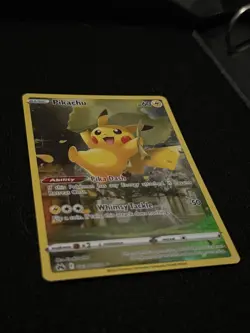 Pikachu GG30 Crown Zenith Galarian Gallery Holo Rare Pokemon TCG Card Near Mint - Image 4