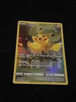 Pikachu GG30 Crown Zenith Galarian Gallery Holo Rare Pokemon TCG Card Near Mint - Image 5