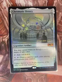 FOIL Chromatic Orrery x 1 Prerelease Near Mint Magic the Gathering MTG Card M21 - Image 1