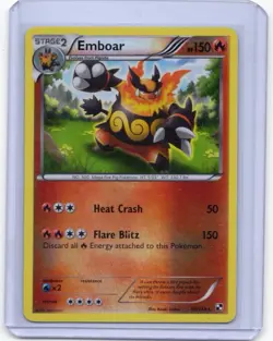 Pokemon Card - Emboar Reverse - 19/114 - Black & White - 2011 - Image 1