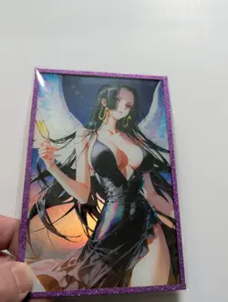 Boa Hancock One Piece Heartbeat Dimension Goddess Story Acrylic Waifu A6 Card - Image 1