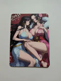 Boa Hancock One Piece Heartbeat Dimension Goddess Story Waifu A6 Card Anime - Image 1