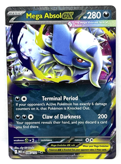 Mega Absol ex - 086/132 Pokemon TCG Mega Evolutions Double Rare Pokemon Card - Image 1