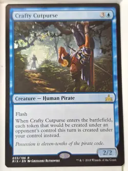 Crafty Cutpurse - Rivals of Ixalan - Magic the Gathering MTG Nice! - Image 1