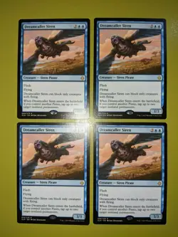 Dreamcaller Siren x4 Ixalan 4x Playset Magic the Gathering MTG - Image 1