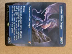 Ancient Silver Dragon (Borderless) Commander Legends: Battle for Baldur's... - Image 1