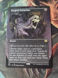 Surgical Extraction 356 Borderless Double Masters 2022 2X2 MTG NM - Image 2