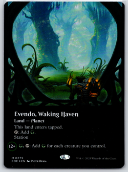 Edge of Eternities Evendo, Waking Haven Foil Borderless 279 - Image 1