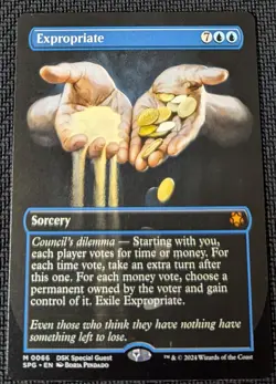 MTG Special Guests Expropriate Borderless M/NM Pack Fresh - Image 1