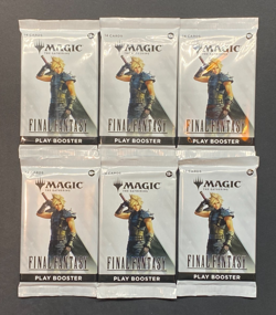 MTG - Final Fantasy - Play Booster Pack Lot (6 Packs Total) - Sealed/New - Image 1
