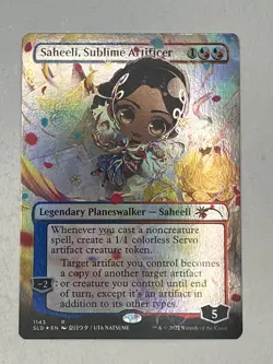 Saheeli, Sublime Artificer Foil - Secret Lair - SLD - More Li'l Walkers - Image 1