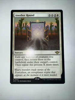 Foil Another Round Mtg Outlaws of Thunder Junction Rare 01 - Image 1