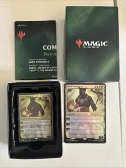 MTG Magic the Gathering Commander 2018 Deck Nature's Vengeance Loose Deck Sealed - Image 1